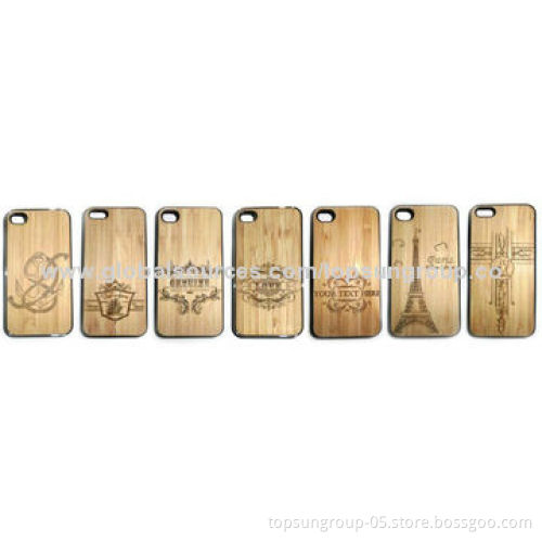 Carbonized Bamboo + PC Cases for Samsung Galaxy Note 2, Bamboo Grain, New Arrival
